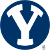 杨百翰大学女篮logo